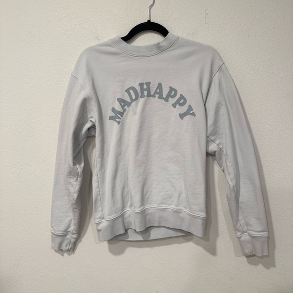 Madhappy Sweaters - MADHAPPY Light Blue Crewneck Lightweight Sweater XS